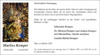 eine Anzeige