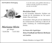 eine Anzeige